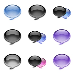 xAdium dock for Adium icon sets preview