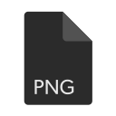 extension, file, png, format icon