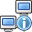 network, information icon