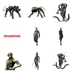 Metal Gear Solid 4 icon sets preview