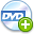 plus, disc, add, dvd icon