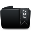 sql, folder icon