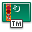 flag turkmenistan icon