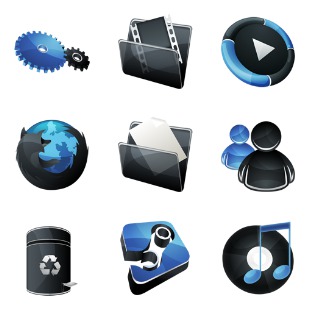Hydro Pro icon sets preview