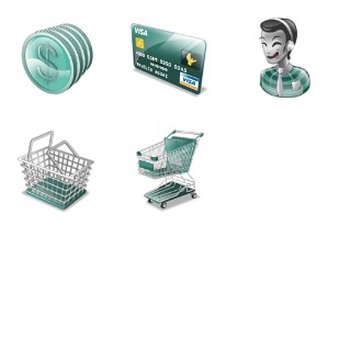 E Commerce icon sets preview