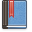 diary, dictionary, book, bookmarks icon