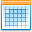 schedule, view, month, date, calendar icon