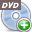 dvd, add icon
