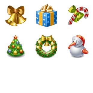 X-Mas 2009 icon sets preview