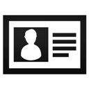 Alt, Contacts icon