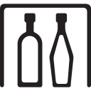 drink, kitchen, minibar, snaks, refrigerator, beverage icon