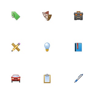 Toolbar Set 2 icon sets preview