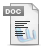 file, paper, document, doc, word icon