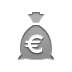 euro, bag, money icon