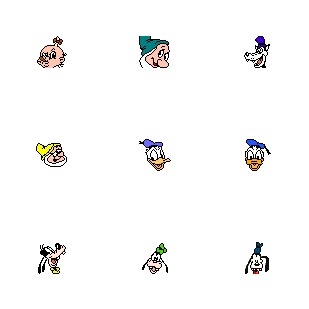 Disney icon sets preview