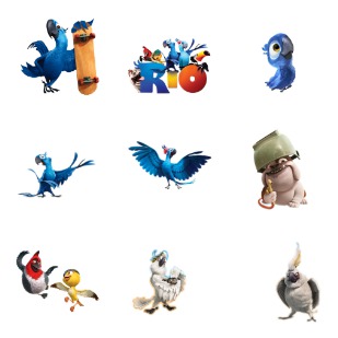 Rio Film icon sets preview