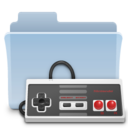 folder,badged,game icon