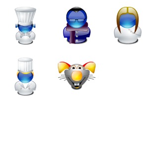 Ratatouille icon sets preview