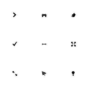 MimiGlyphs icon sets preview