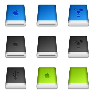 HardDrives icon sets preview
