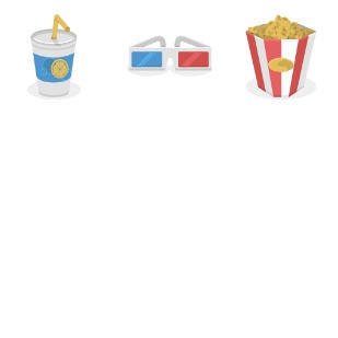 Cinema icon sets preview