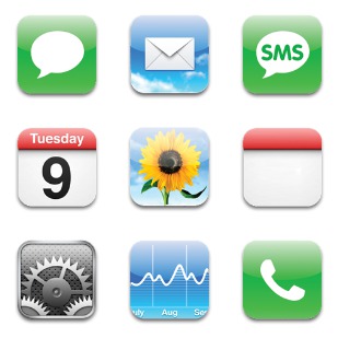 iPhone icon sets preview