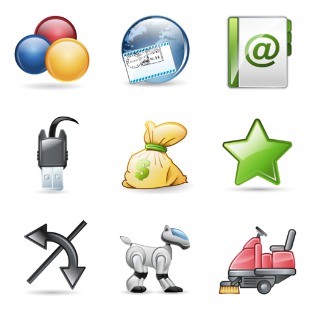 Sophistique icon sets preview
