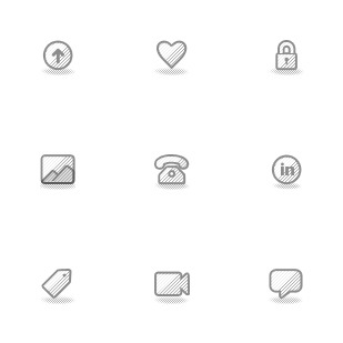 Textured Icon icon sets preview