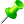 pin, green icon