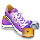 shoes,unlock icon
