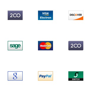Credit Card, Debit Card and Payment Icons icon sets preview