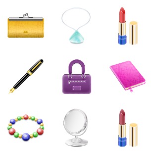 Womens Day icon sets preview