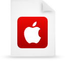 paper, file, document, red icon