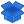 opened, blue, box icon