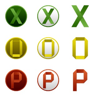 Microsoft Office Yosemite icon sets preview