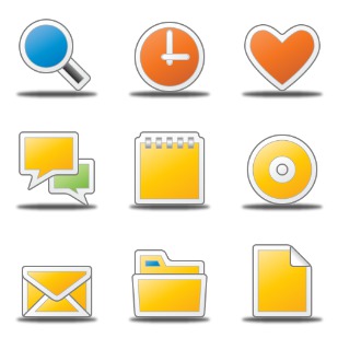 Origami icon sets preview