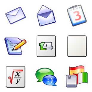 Nuvola icon sets preview