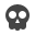 21 skull icon