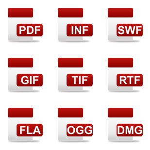 Cute File Extension icon sets preview