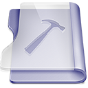Purple developer icon
