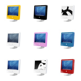 iMac icon sets preview