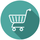 cart, shopping cart, purchase, shopping trolleys, shop, shopping, basket icon