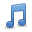 Blue, Music icon
