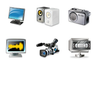 Real Vista Multimedia icon sets preview