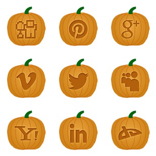 Pumpkin Social Icons icon sets preview