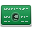 credit card, green, amex icon