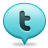 Bubble, Twitter icon