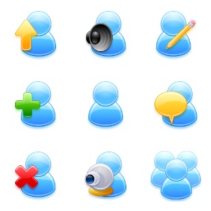 Fast Users icon sets preview