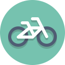 bicycle, bike icon
