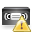 error, videotape icon